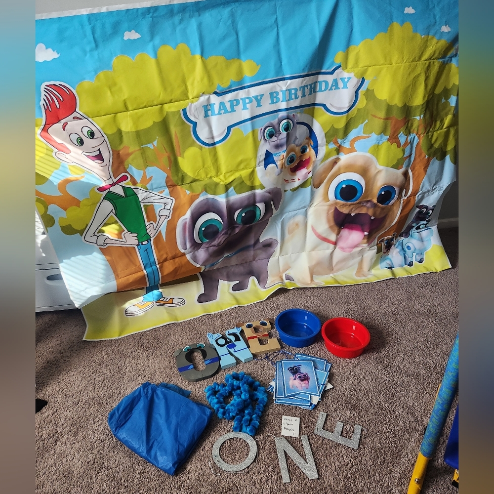 Puppy Dog Pals 1st Birthday